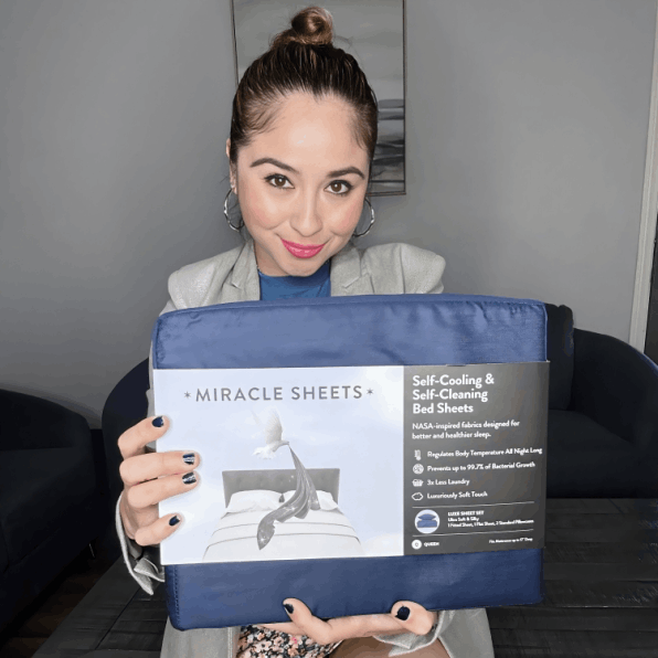 Miracle Sheets user Katy W.